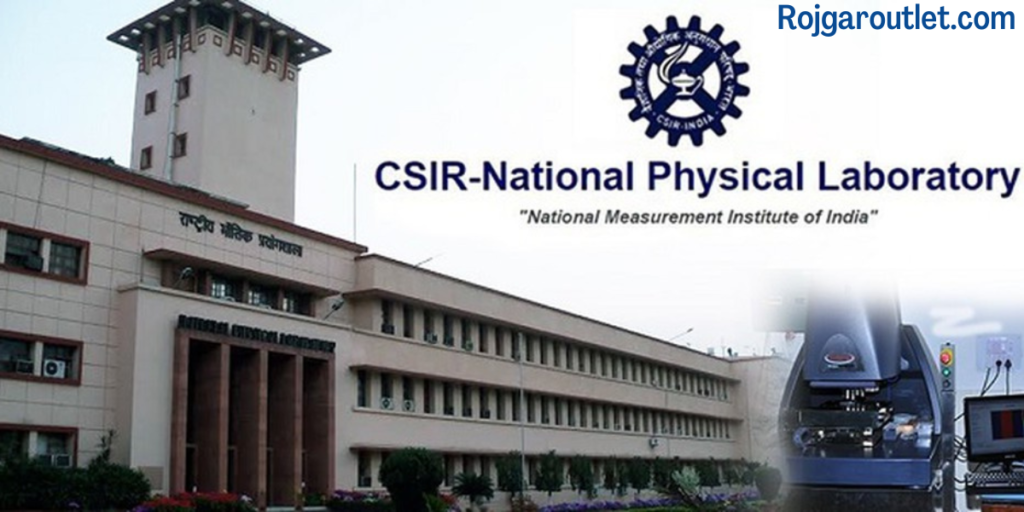 CISR- National Physical Laboratory Technician recruitment